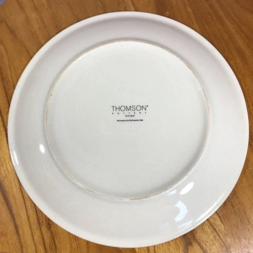 Thompson Pottery Birdhouse 3 Piece Place Setting - Picture 3 of 12